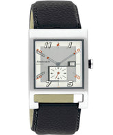 Fastrack Men's Watch Analog, White Dial Black Leather Strap, 1478SL02